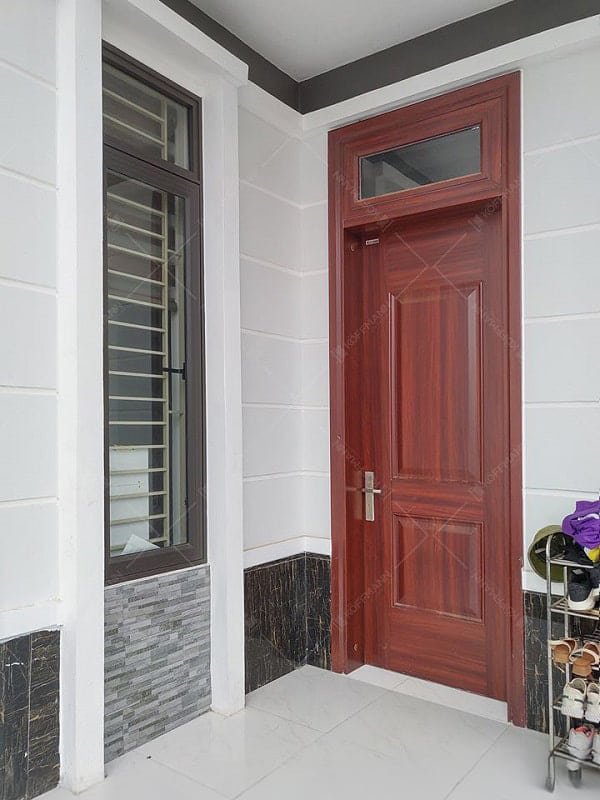 Cửa thép vân gỗ Koffmann KG-1.06-1TK Bến Tre - Mai Chương