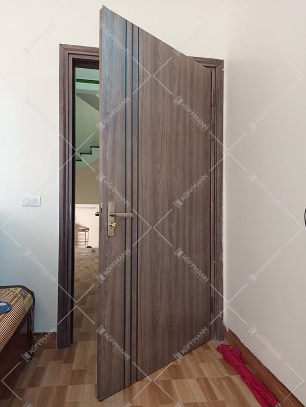 Cửa thép vân gỗ Koffmann KG-1.08 - 1 cánh - Mai Chương