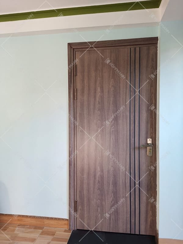 Cửa thép vân gỗ Koffmann KG-1.08 - 1 cánh - Mai Chương