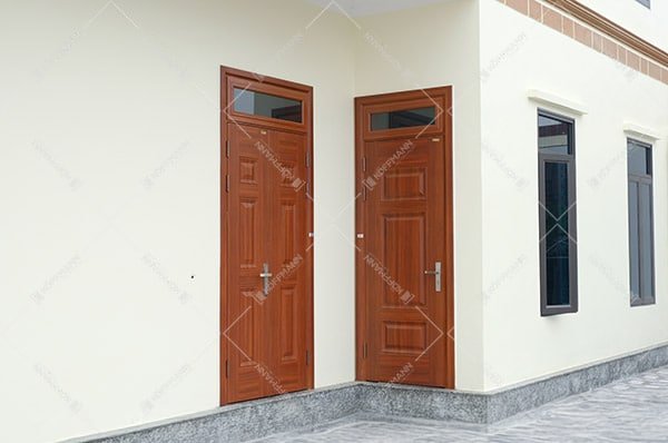 Cửa thép vân gỗ Koffmann KG-22.CS1 2 cánh - Bến Tre
