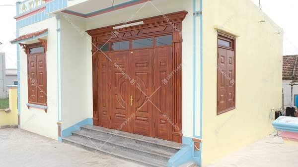 Cửa Thép Vân Gỗ Koffmann Luxury KL-41.01.03-4TK - Maiwindows