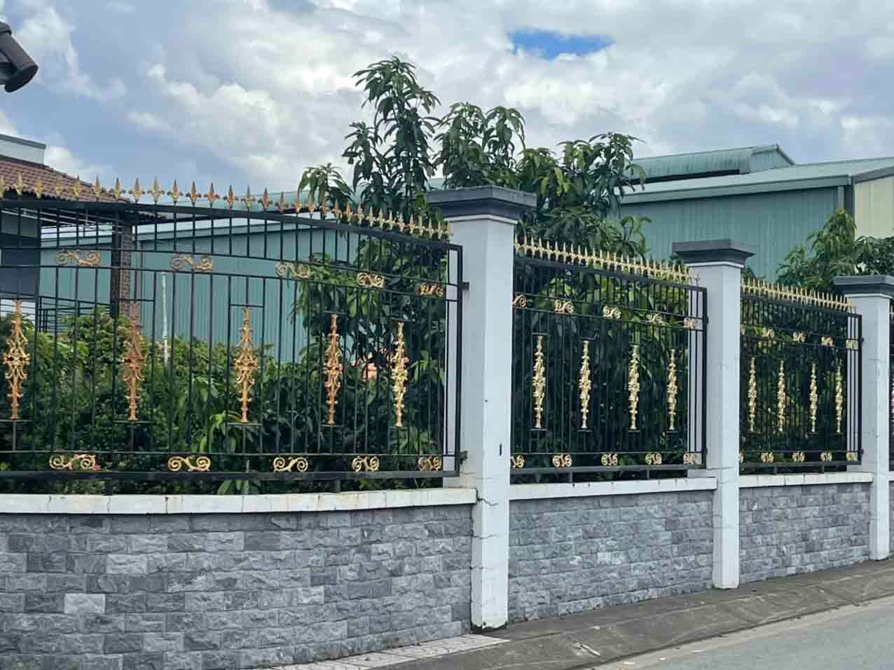 Hàng rào sắt mỹ thuật