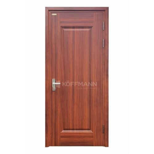 cửa thép vân gỗ 1 cánh koffmann KG-1.31 mai chương bên stre