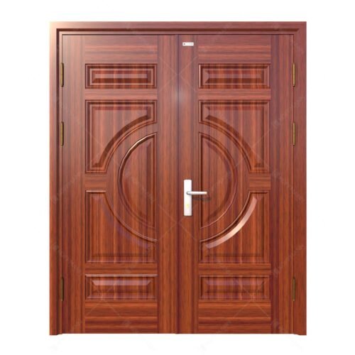 Cửa thép vân gỗ Koffmann KG-22.01.01 2 cánh tại Bến Tre - Mai Chương