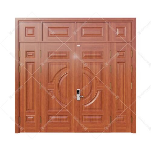 Cửa thép vân gỗ Koffmann KG-41.01.03A-4PV tại Bến Tre - Mai Chương