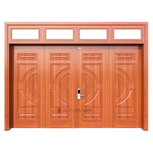 Cửa thép vân gỗ Koffmann KG-42.01T tại Bến Tre - Mai Chương