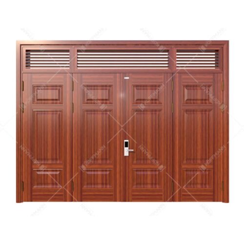 Cửa thép vân gỗ Koffmann KG-42.3NC tại Bến Tre - Mai Chương