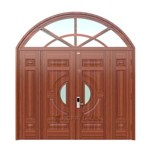 Cửa thép vân gỗ Koffmann KGV-41.01.03A tại Bến Tre - Mai Chương