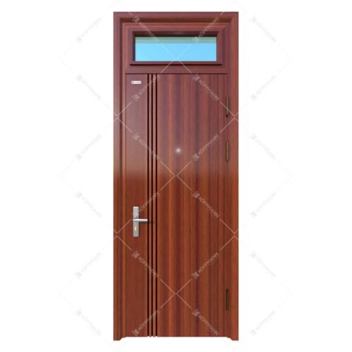 Cửa thép vân gỗ Koffmann 1 cánh KG-1.08-1TK Bến Tre - Mai Chương