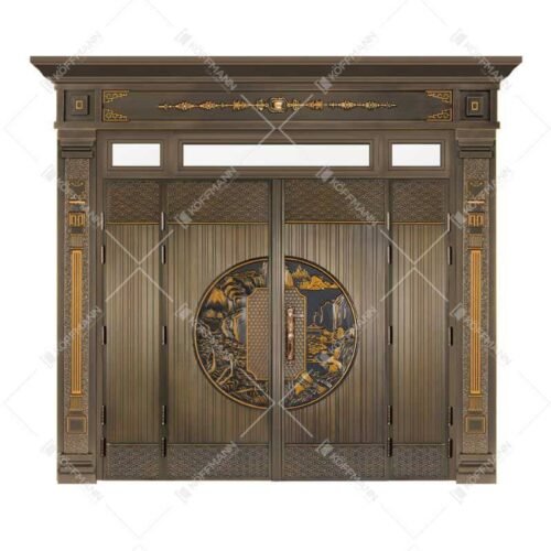 Cửa thép 4 cánh Koffmann KAT-41.54.54A tại Bến Tre - Maiwindows