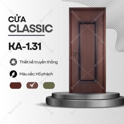Cửa thép Classic Koffmann KA-1.31 tại Bến Tre - Maiwindows