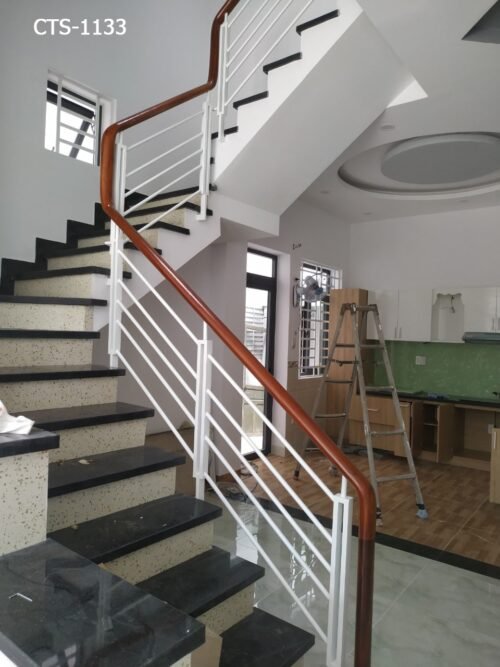 Cầu thang sắt mỹ thuật CTS-1133